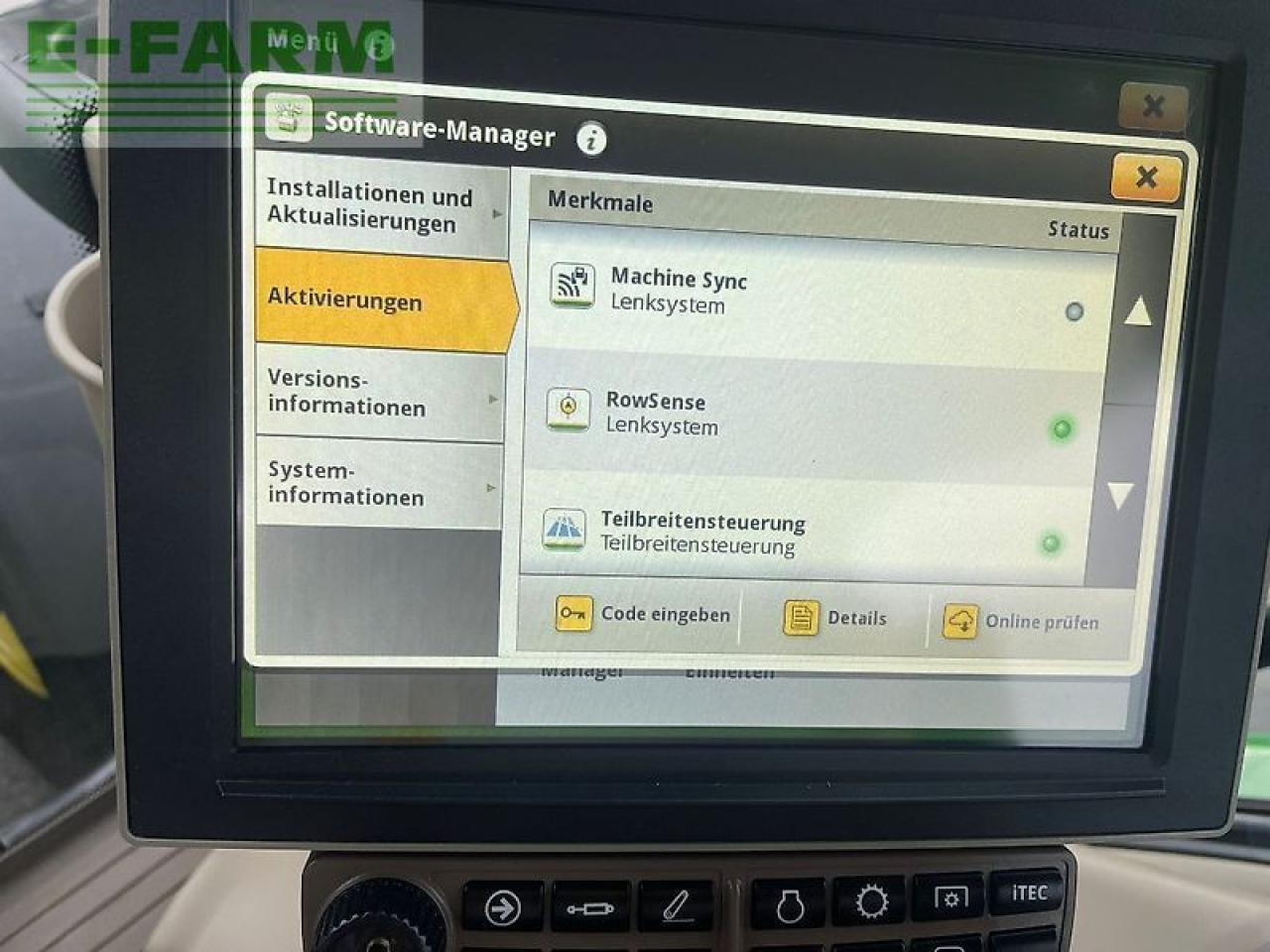 Tractor John Deere 6215r: foto 16