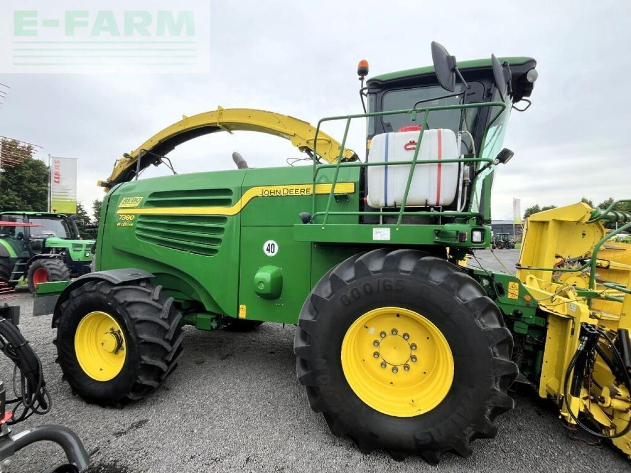 John Deere 7280 prodrive, allrad, 40 km/h, kemper 360, pick - Cosechadora de forraje: foto 3 John Deere 7280 prodrive, allrad, 40 km/h, kemper 360, pick - Cosechadora de forraje: foto 3