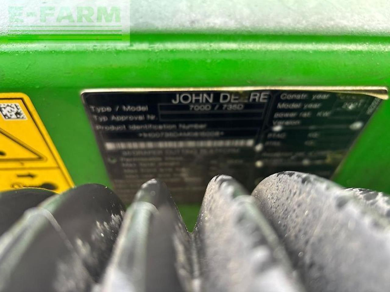 John Deere 735d - Accesorios para cosechadoras de forraje: foto 4 John Deere 735d - Accesorios para cosechadoras de forraje: foto 4