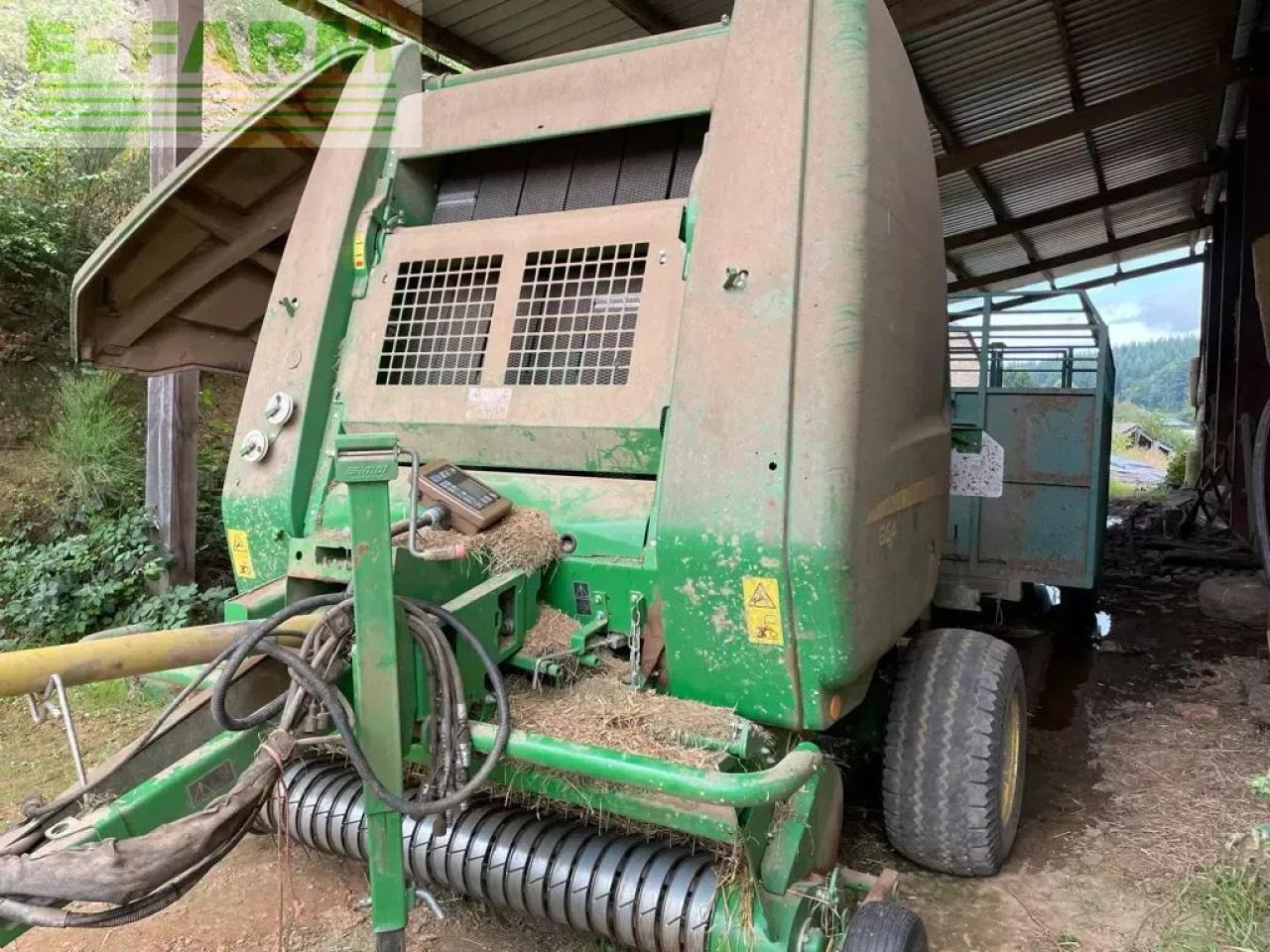John Deere 854 rotoflow - Empacadora de pacas cuadradas: foto 1 John Deere 854 rotoflow - Empacadora de pacas cuadradas: foto 1