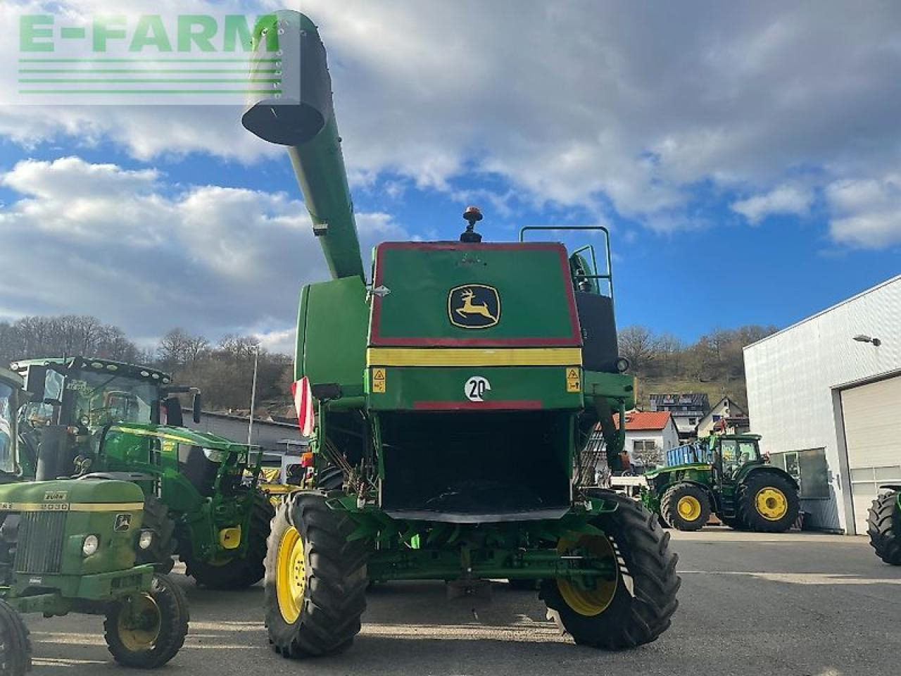 John Deere c670 cts hillmaster - Cosechadora de granos: foto 4 John Deere c670 cts hillmaster - Cosechadora de granos: foto 4