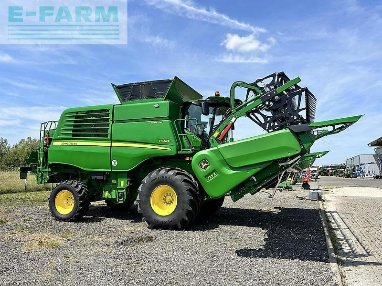 John Deere t560 hm demo - Cosechadora de granos: foto 1 John Deere t560 hm demo - Cosechadora de granos: foto 1