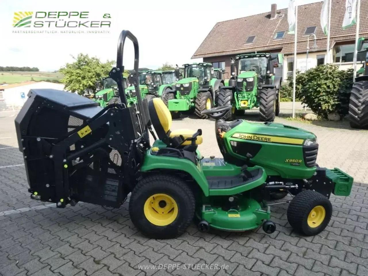 Tractor John Deere x950r hochentleerung: foto 8