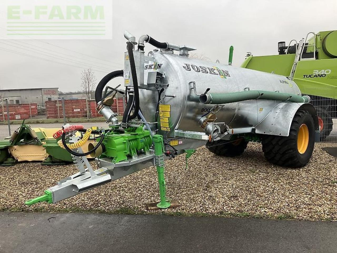 Joskin alpina 8000s garda - Maquinaria para fertilización: foto 2 Joskin alpina 8000s garda - Maquinaria para fertilización: foto 2