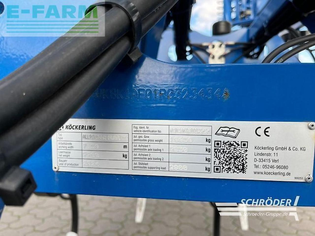 Köckerling allrounder flatline 750 - Cultivador: foto 4 Köckerling allrounder flatline 750 - Cultivador: foto 4