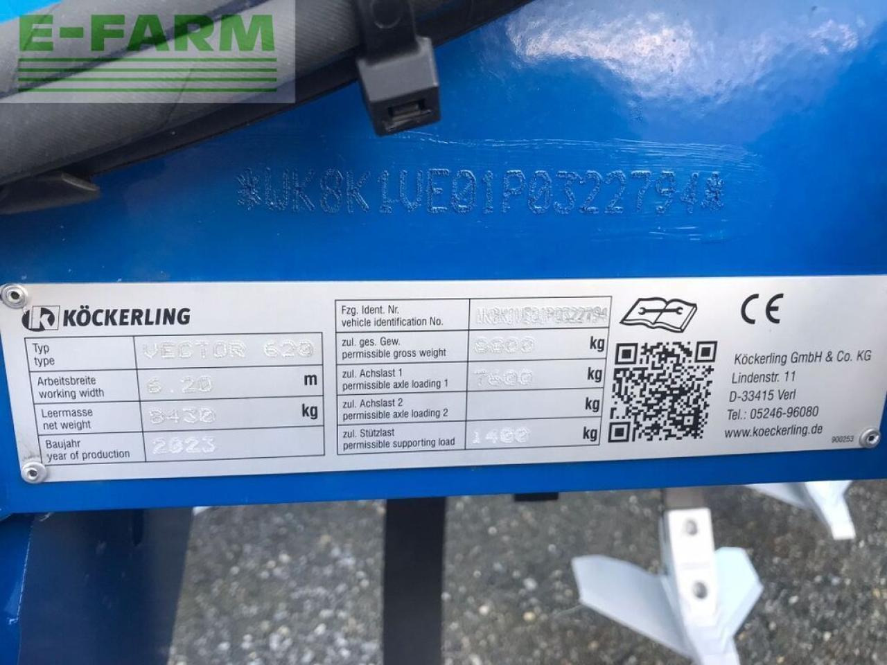 Köckerling vector 620 - Cultivador: foto 4 Köckerling vector 620 - Cultivador: foto 4