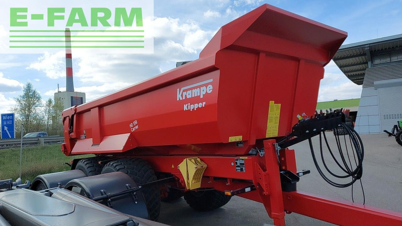 Krampe HD 550 Carrier / HP 20 - Remolque volquete agrícola: foto 4 Krampe HD 550 Carrier / HP 20 - Remolque volquete agrícola: foto 4