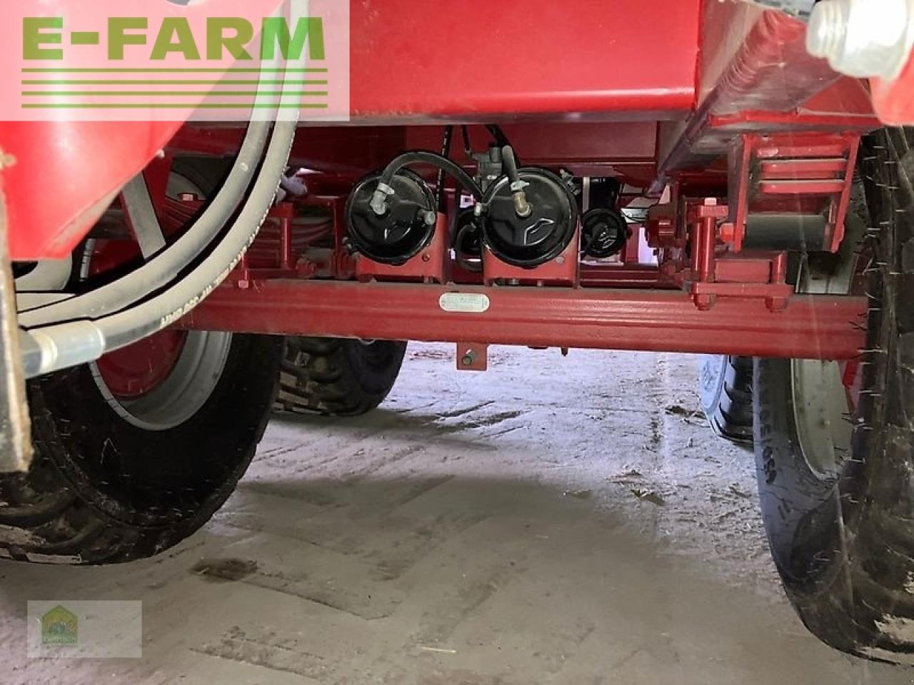 Remolque volquete agrícola Krampe big body bb 600 + canagro schnecke df1315: foto 12