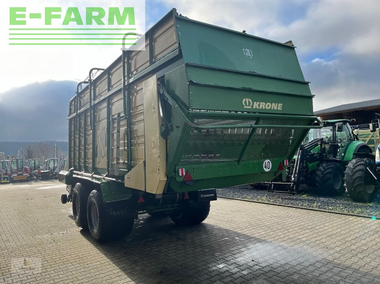 Krone 4 xl gd - Remolque autocargador: foto 4 Krone 4 xl gd - Remolque autocargador: foto 4
