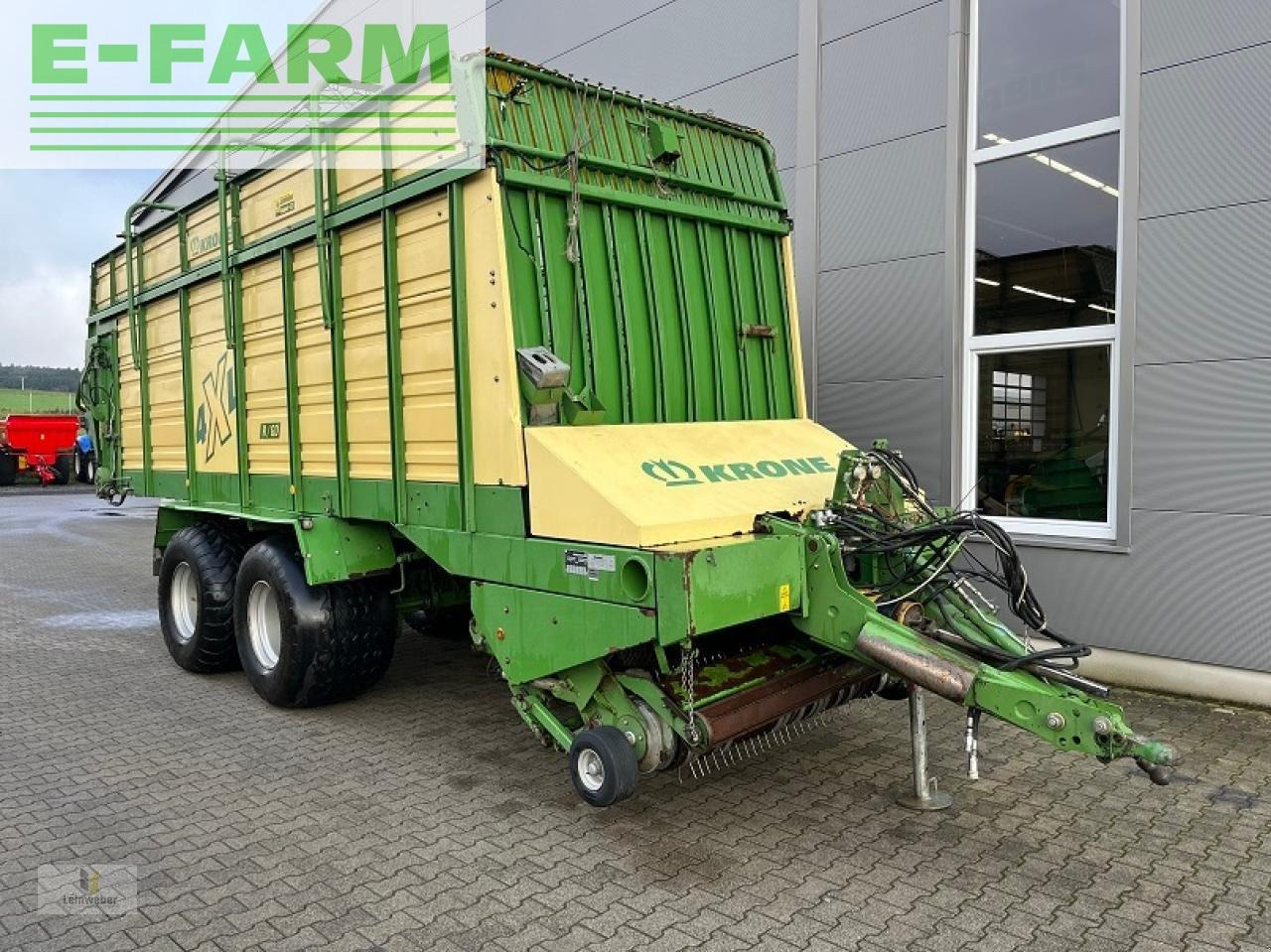 Krone 4 xl gd - Remolque autocargador: foto 1 Krone 4 xl gd - Remolque autocargador: foto 1