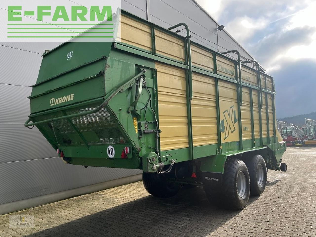 Krone 4 xl gd - Remolque autocargador: foto 3 Krone 4 xl gd - Remolque autocargador: foto 3
