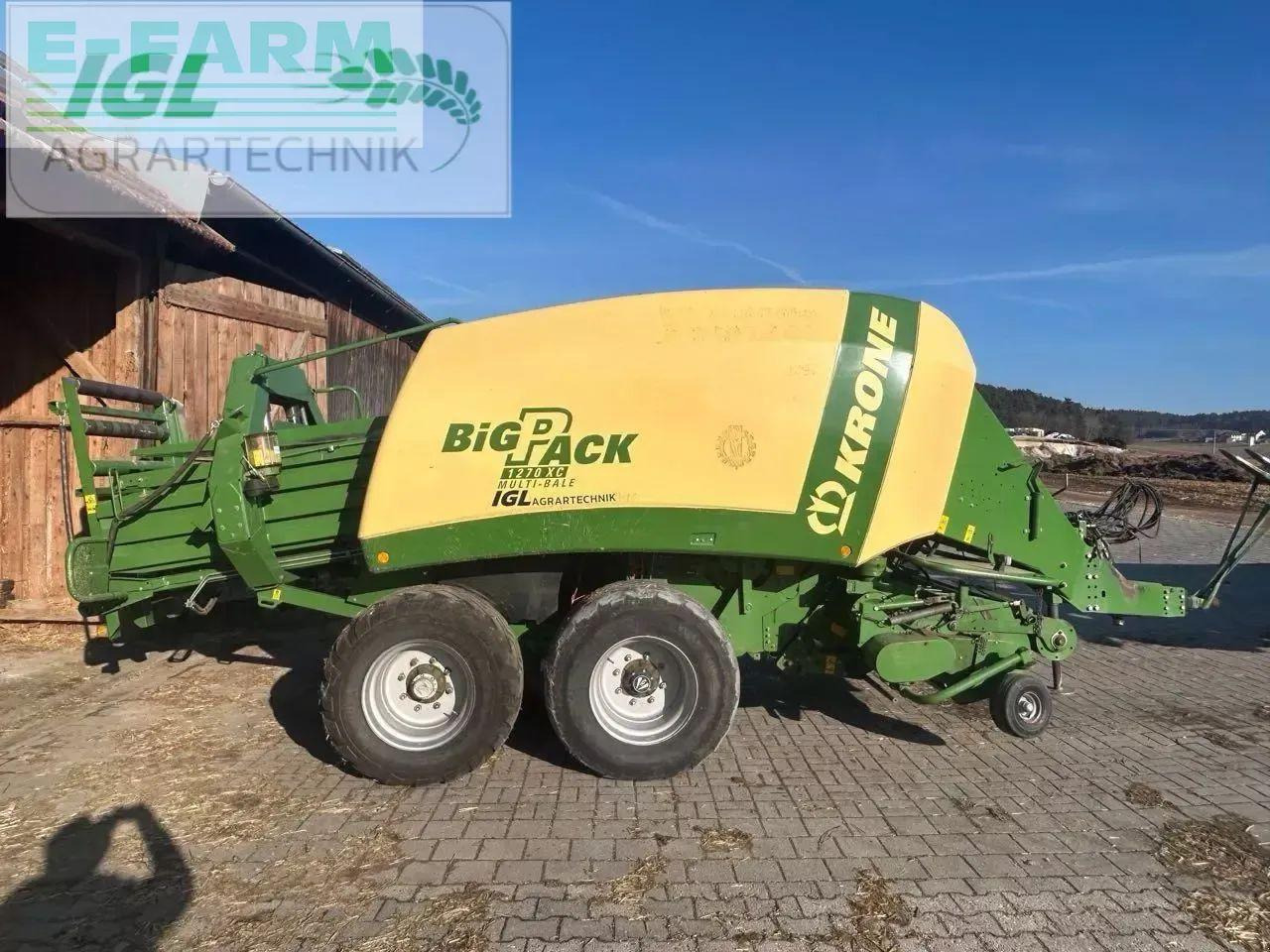 Krone big pack 1270 xc multi bale - Empacadora de pacas cuadradas: foto 3 Krone big pack 1270 xc multi bale - Empacadora de pacas cuadradas: foto 3