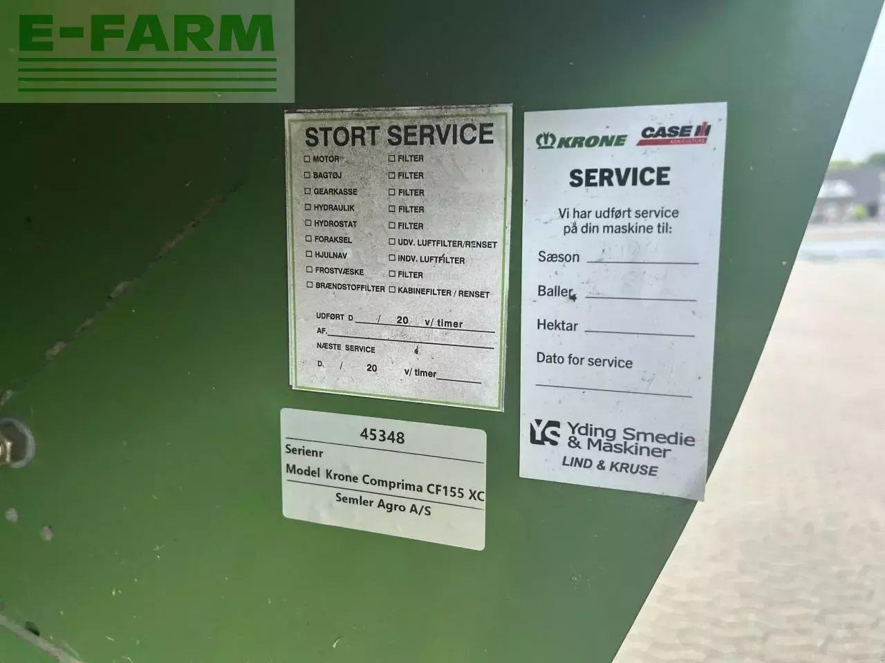 Krone cf155 xc extreme - Empacadora de pacas cuadradas: foto 3 Krone cf155 xc extreme - Empacadora de pacas cuadradas: foto 3