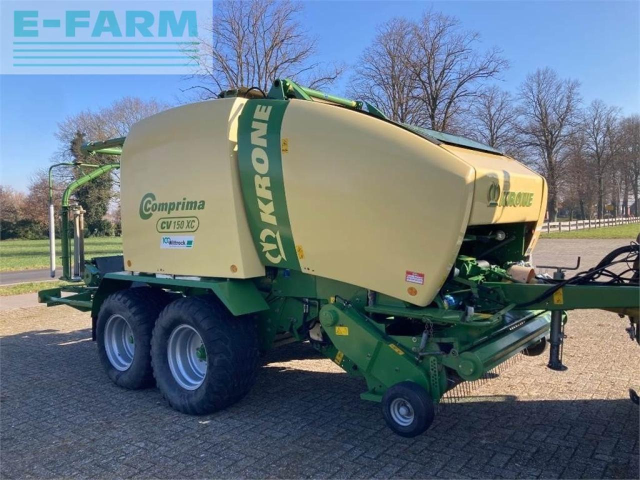 Krone comprima cv 150 xc - Empacadora de pacas cuadradas: foto 1 Krone comprima cv 150 xc - Empacadora de pacas cuadradas: foto 1