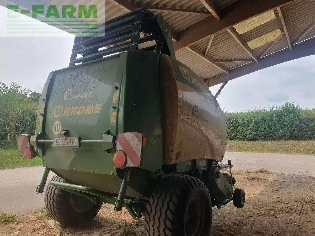 Krone f155xc - Empacadora de pacas cuadradas: foto 3 Krone f155xc - Empacadora de pacas cuadradas: foto 3