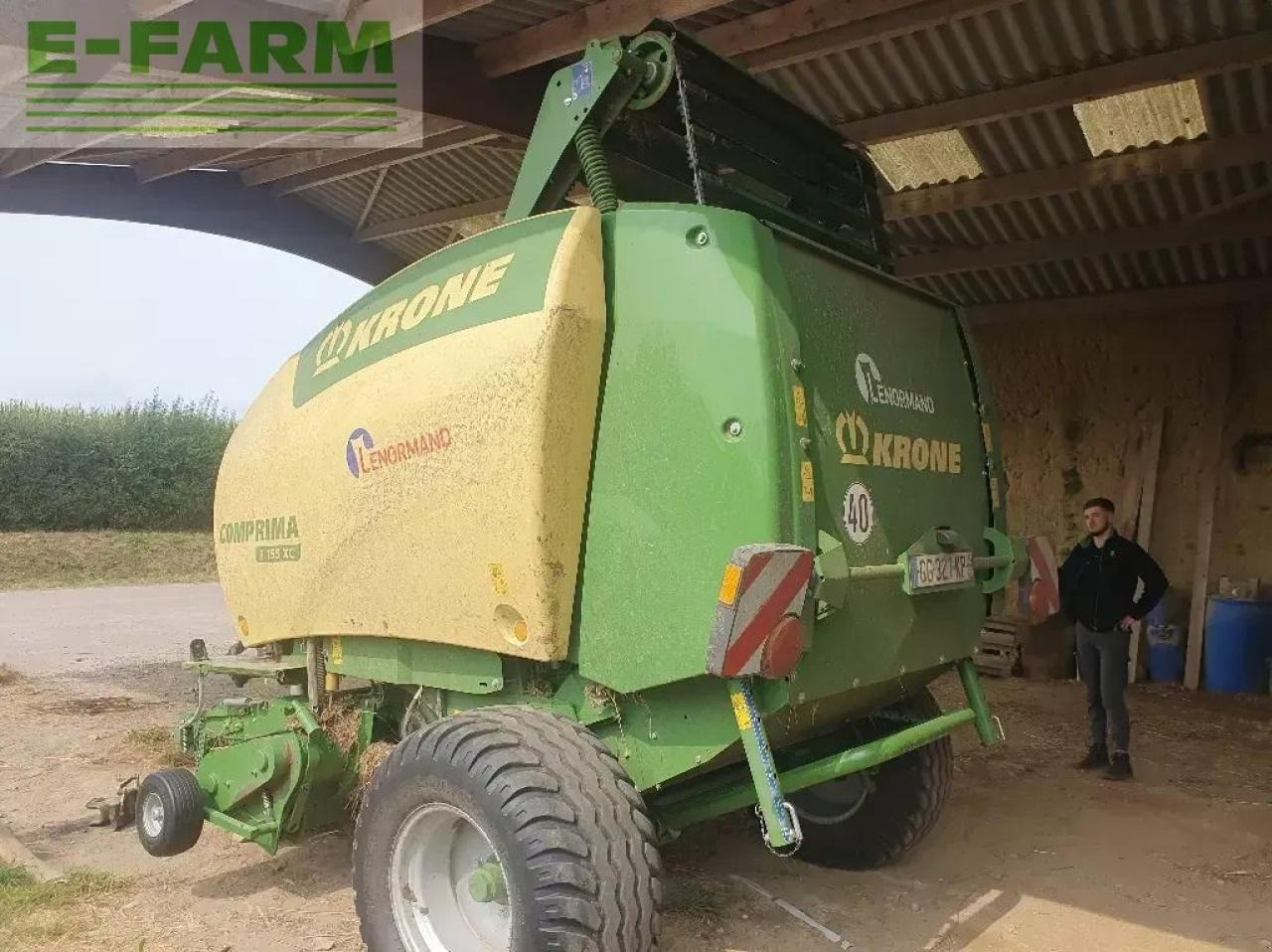 Krone f155xc - Empacadora de pacas cuadradas: foto 4 Krone f155xc - Empacadora de pacas cuadradas: foto 4