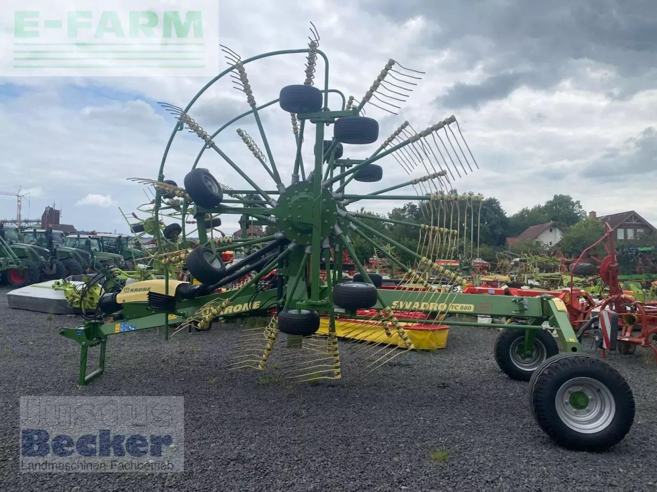 Krone schwadro tc 880 - Henificadora: foto 1 Krone schwadro tc 880 - Henificadora: foto 1