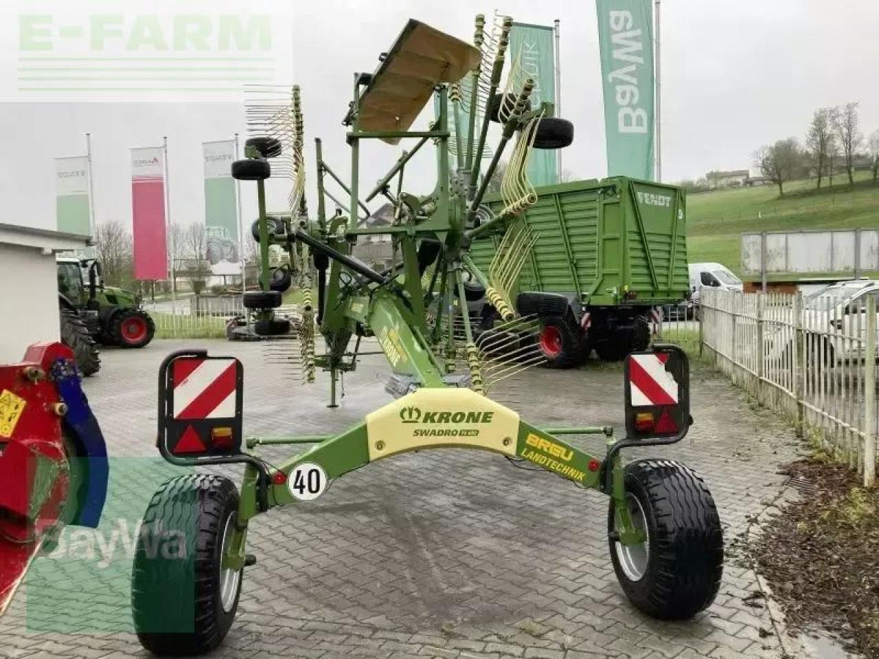 Krone swadro ts 680 - Henificadora: foto 3 Krone swadro ts 680 - Henificadora: foto 3