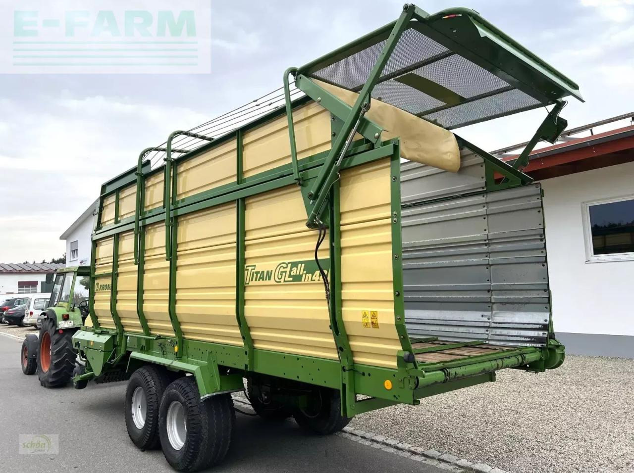Krone titan 6/48 gl all in - ein großer schwingen-ladewagen mit druckluftbremse - Remolque autocargador: foto 5 Krone titan 6/48 gl all in - ein großer schwingen-ladewagen mit druckluftbremse - Remolque autocargador: foto 5