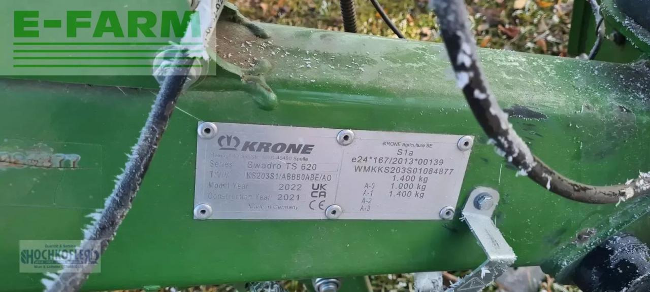 Krone ts 620 - Henificadora: foto 4 Krone ts 620 - Henificadora: foto 4