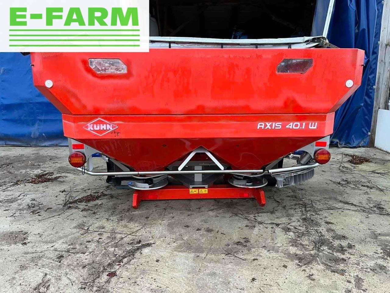Kuhn Axis 40.1W - Esparcidor de fertilizantes: foto 3 Kuhn Axis 40.1W - Esparcidor de fertilizantes: foto 3