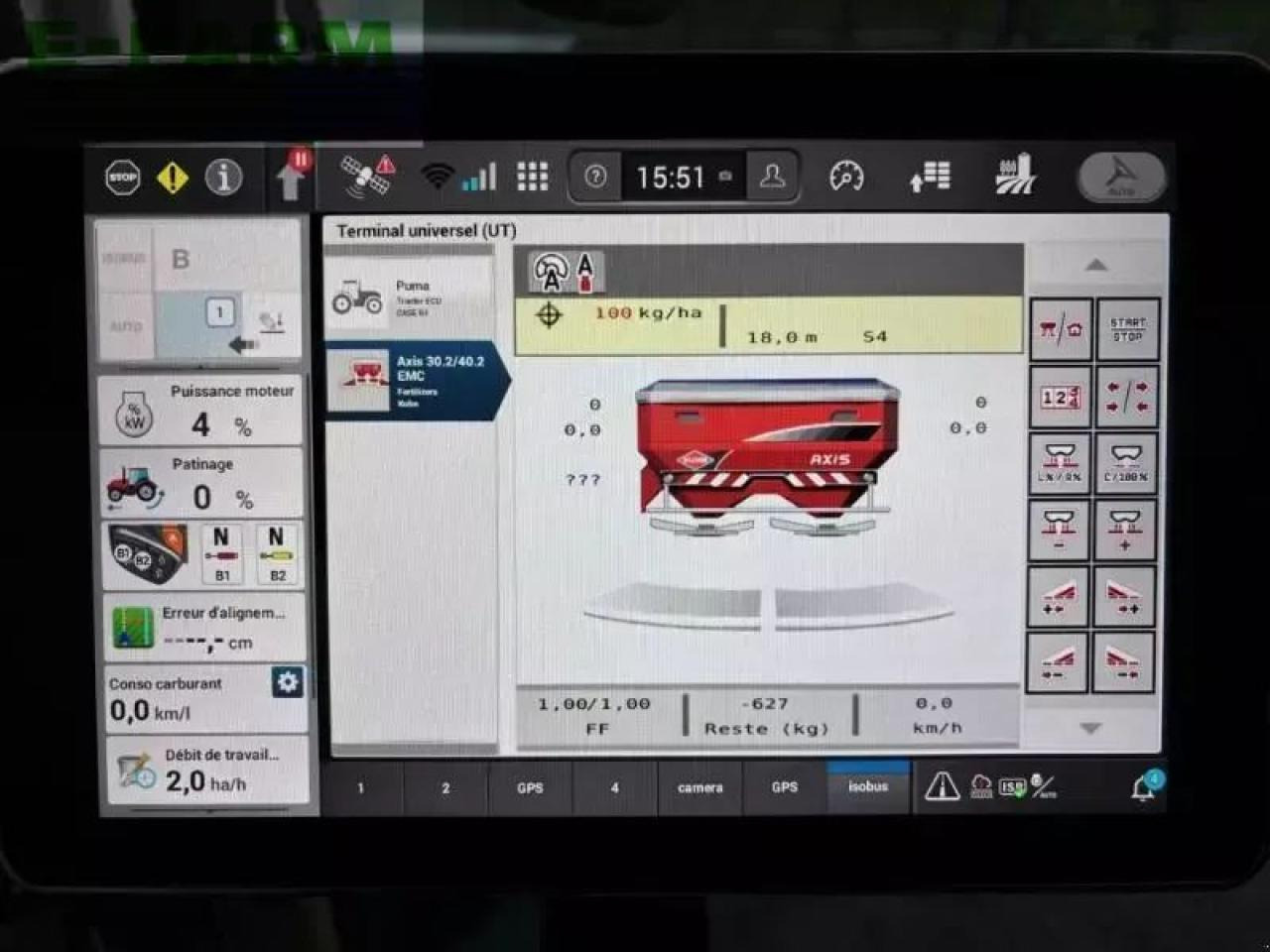 Kuhn axis 40.2 - Esparcidor de fertilizantes: foto 4 Kuhn axis 40.2 - Esparcidor de fertilizantes: foto 4