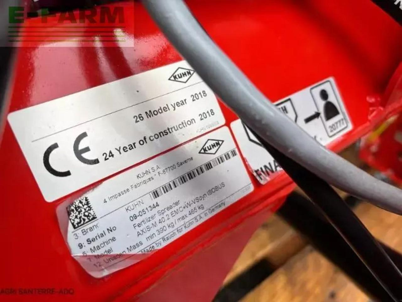 Kuhn axis 40.2 - Esparcidor de fertilizantes: foto 2 Kuhn axis 40.2 - Esparcidor de fertilizantes: foto 2