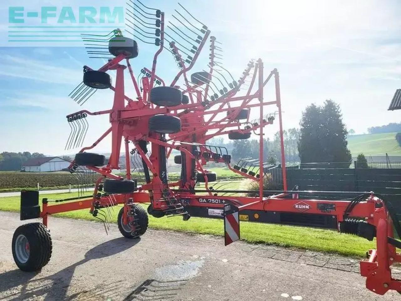 Kuhn ga7501+ 2-kreisel-mittelschwader - Henificadora: foto 2 Kuhn ga7501+ 2-kreisel-mittelschwader - Henificadora: foto 2