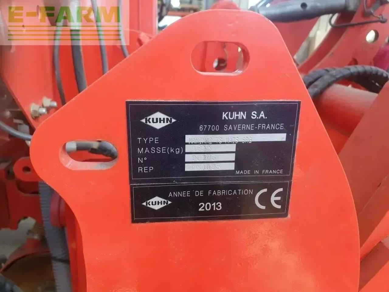 Kuhn maxima 2 - Sembradora de precisión: foto 1 Kuhn maxima 2 - Sembradora de precisión: foto 1