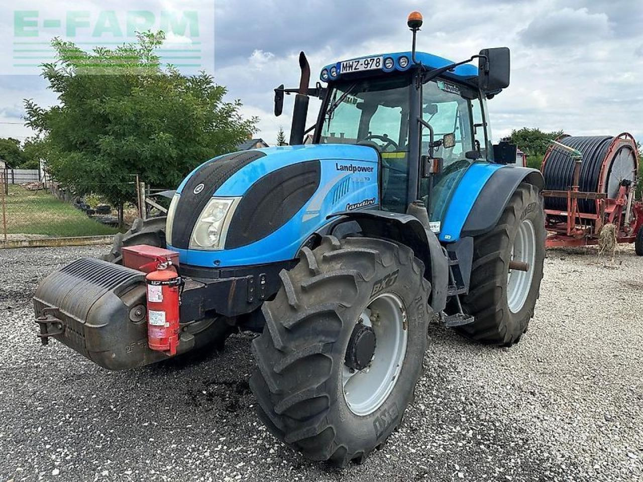 Landini landpower 165 - Tractor: foto 1 Landini landpower 165 - Tractor: foto 1