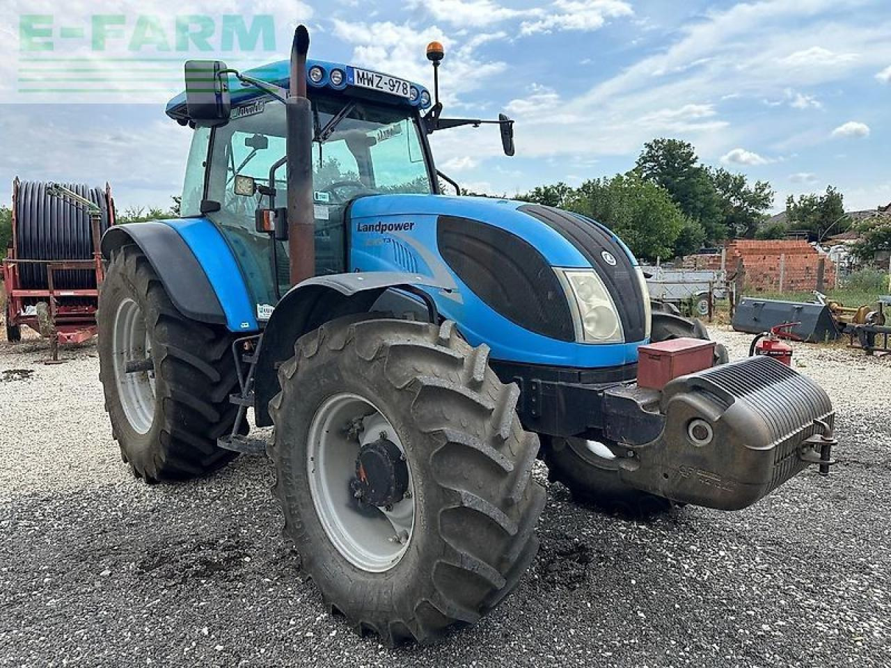 Landini landpower 165 - Tractor: foto 3 Landini landpower 165 - Tractor: foto 3