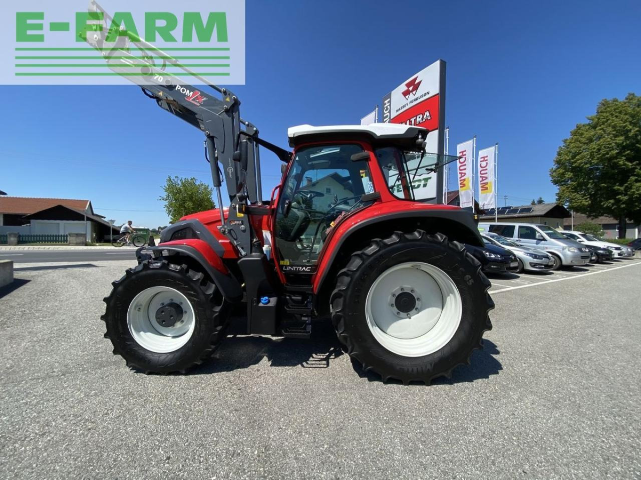 Tractor Lindner lintrac 130 (stufe 5): foto 13