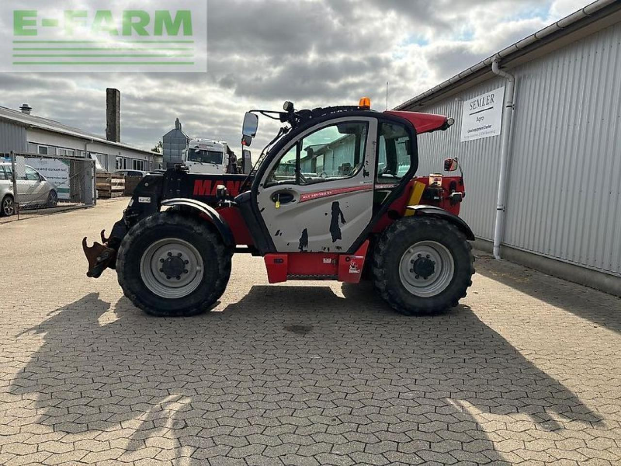 Manipulador telescópico Manitou 741: foto 9 Manipulador telescópico Manitou 741: foto 9