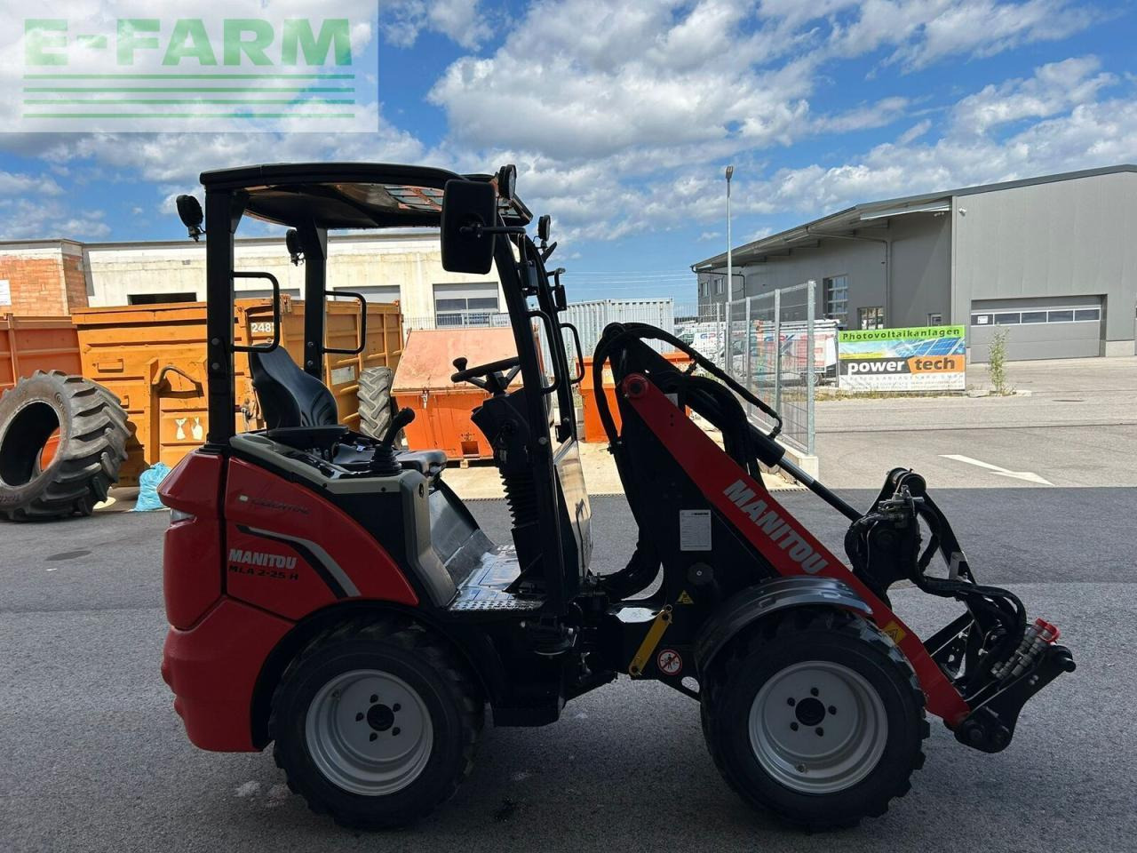 Manitou hoflader mla 2-25 - Miniexcavadora: foto 5 Manitou hoflader mla 2-25 - Miniexcavadora: foto 5