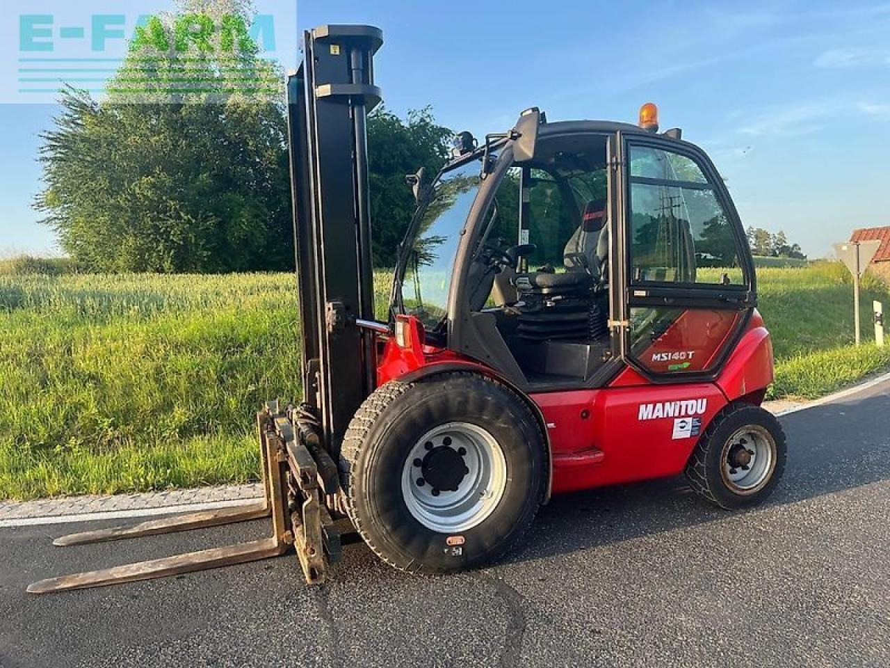 Manitou msi 40 t geländestapler mit kaup zinkenverstellgerät 4,8 t - Carretilla elevadora: foto 4 Manitou msi 40 t geländestapler mit kaup zinkenverstellgerät 4,8 t - Carretilla elevadora: foto 4