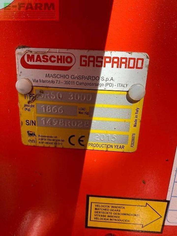 Maschio 3 meter combination drill - Sembradora: foto 5 Maschio 3 meter combination drill - Sembradora: foto 5