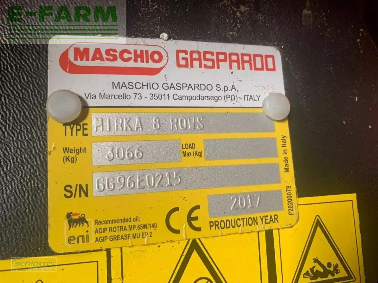 Maschio mirka 8 reihen - Sembradora de precisión: foto 2 Maschio mirka 8 reihen - Sembradora de precisión: foto 2