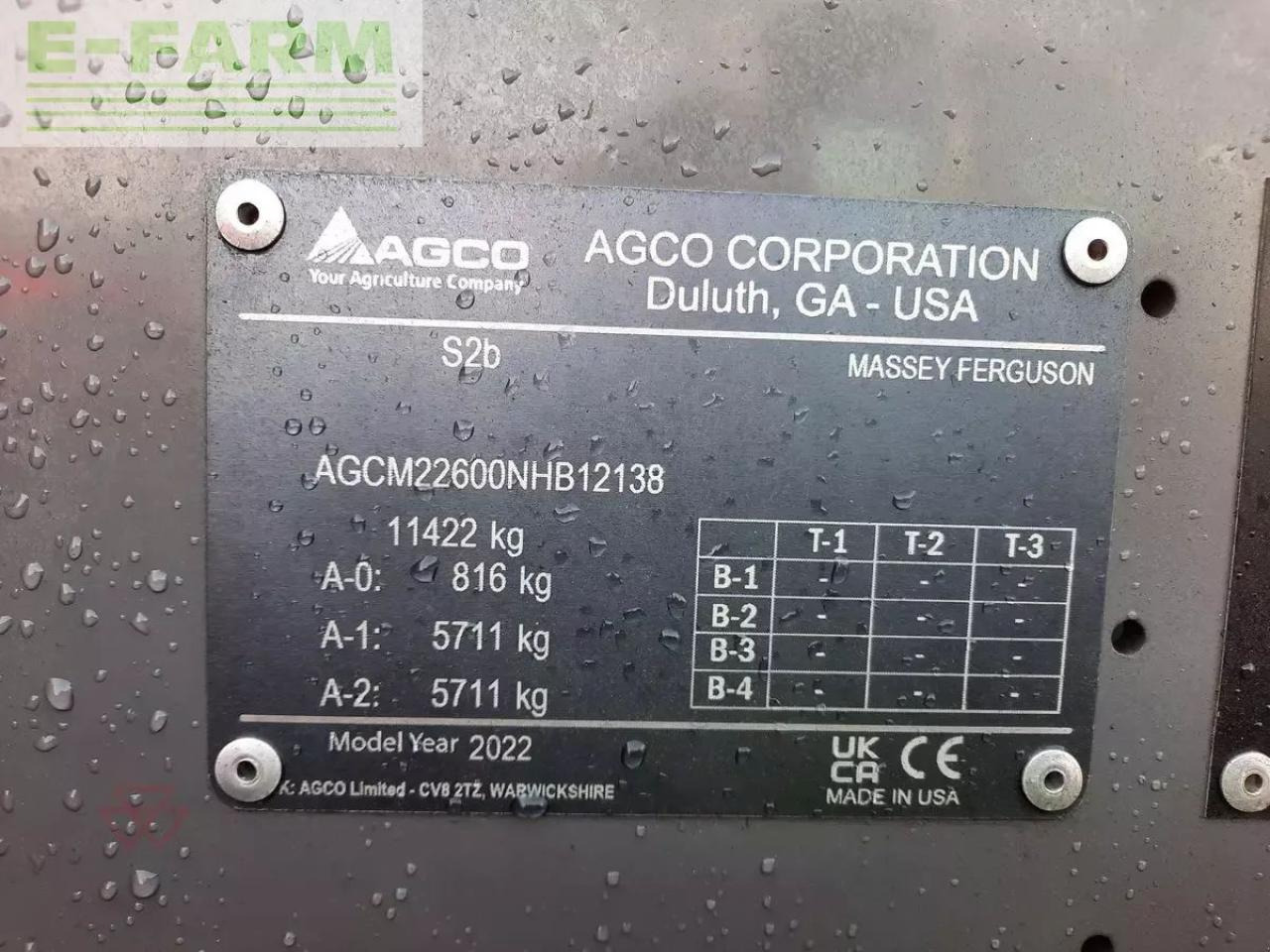 Massey Ferguson 2260 tc - Empacadora de pacas cuadradas: foto 5 Massey Ferguson 2260 tc - Empacadora de pacas cuadradas: foto 5