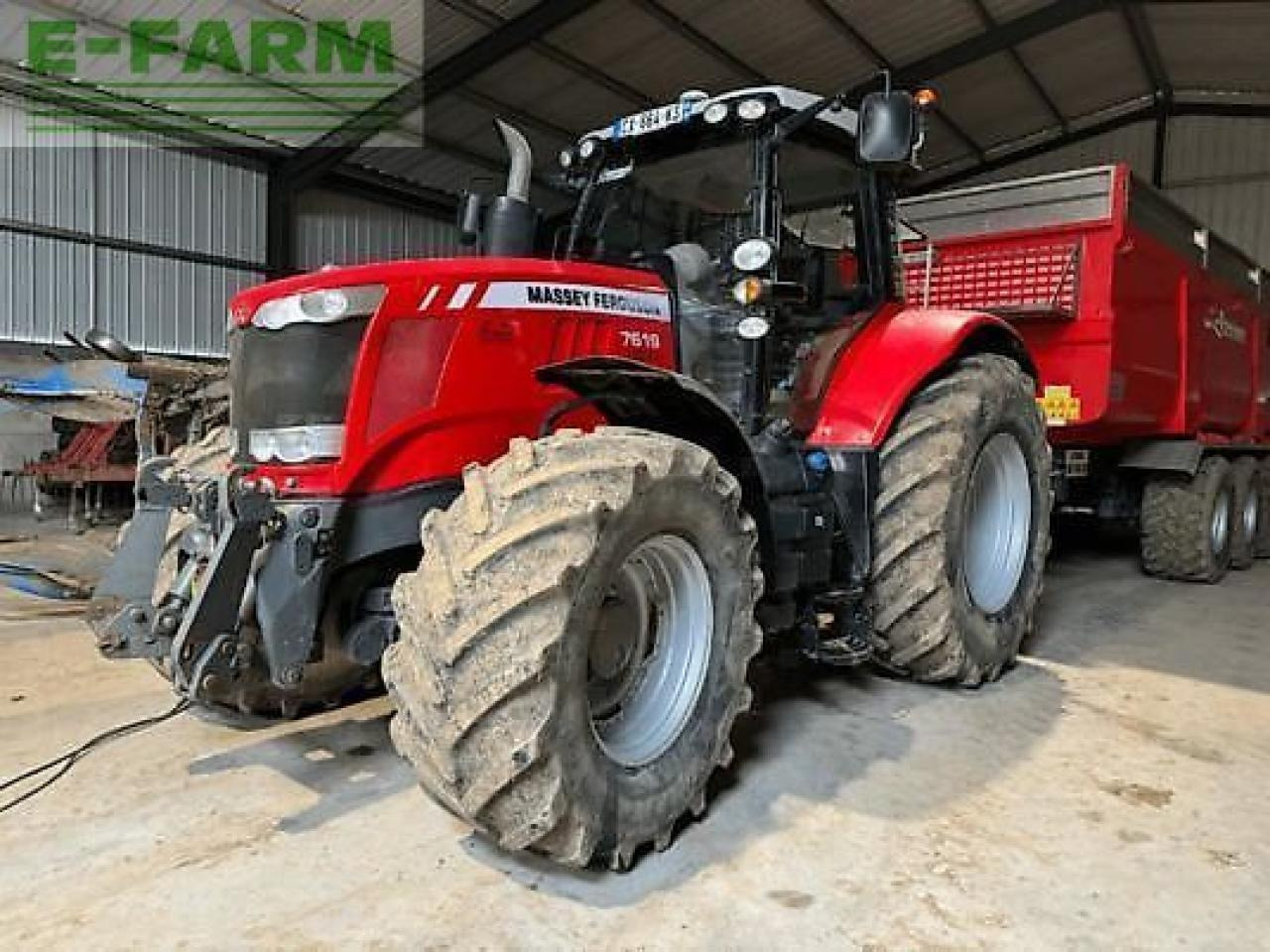 Massey Ferguson 7619 dyna vt - Tractor: foto 1 Massey Ferguson 7619 dyna vt - Tractor: foto 1