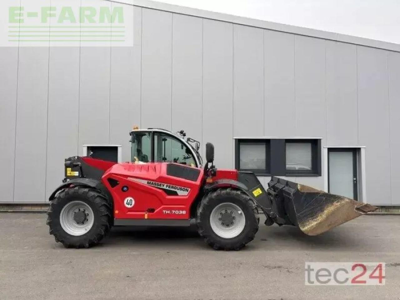 Massey Ferguson th.7038 - Miniexcavadora: foto 1 Massey Ferguson th.7038 - Miniexcavadora: foto 1