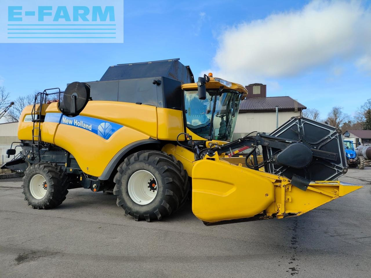 New Holland CX8080 - Cosechadora de granos: foto 1 New Holland CX8080 - Cosechadora de granos: foto 1