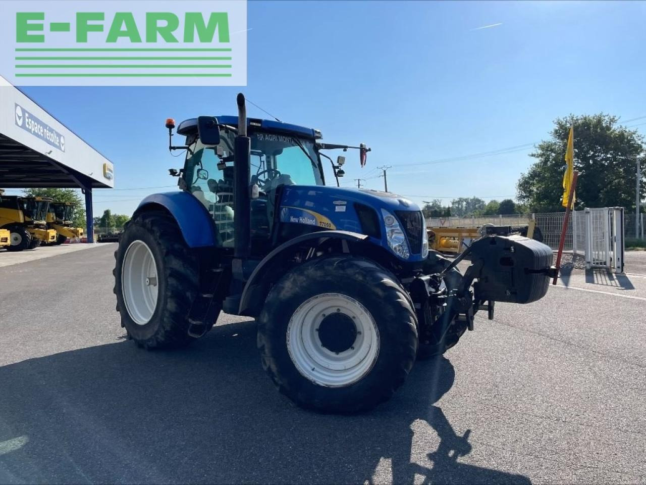 New Holland t 7050 - Tractor: foto 3 New Holland t 7050 - Tractor: foto 3