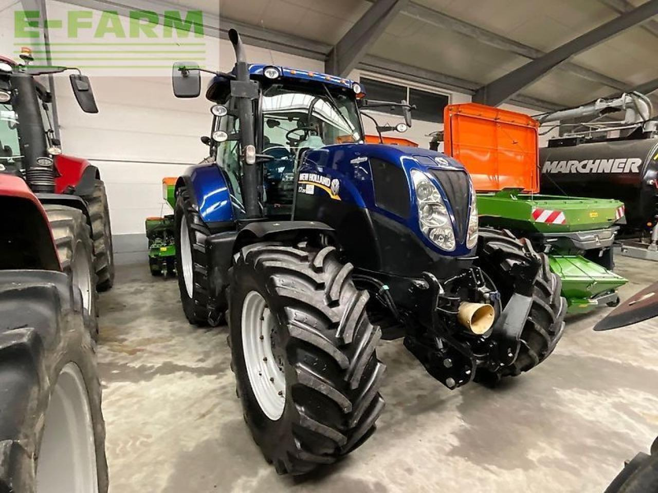 New Holland t7.210 - Tractor: foto 1 New Holland t7.210 - Tractor: foto 1