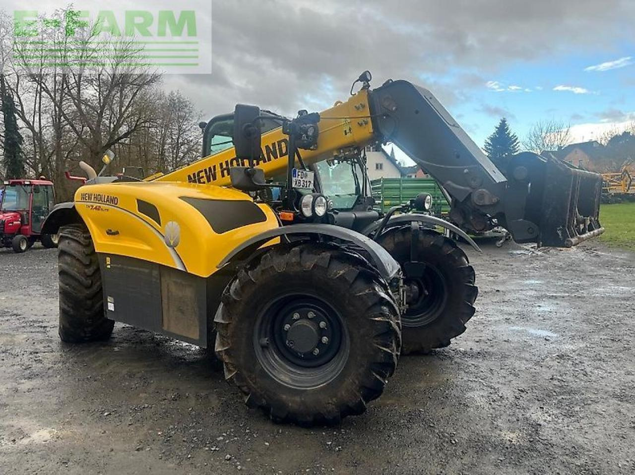 New Holland th 7.42 elite - Manipulador telescópico: foto 2 New Holland th 7.42 elite - Manipulador telescópico: foto 2