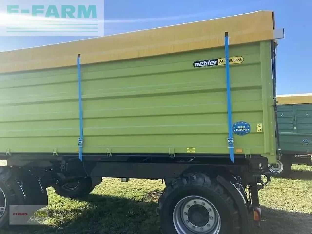 Oehler ol zdk/hw 180 - Remolque volquete agrícola: foto 3 Oehler ol zdk/hw 180 - Remolque volquete agrícola: foto 3