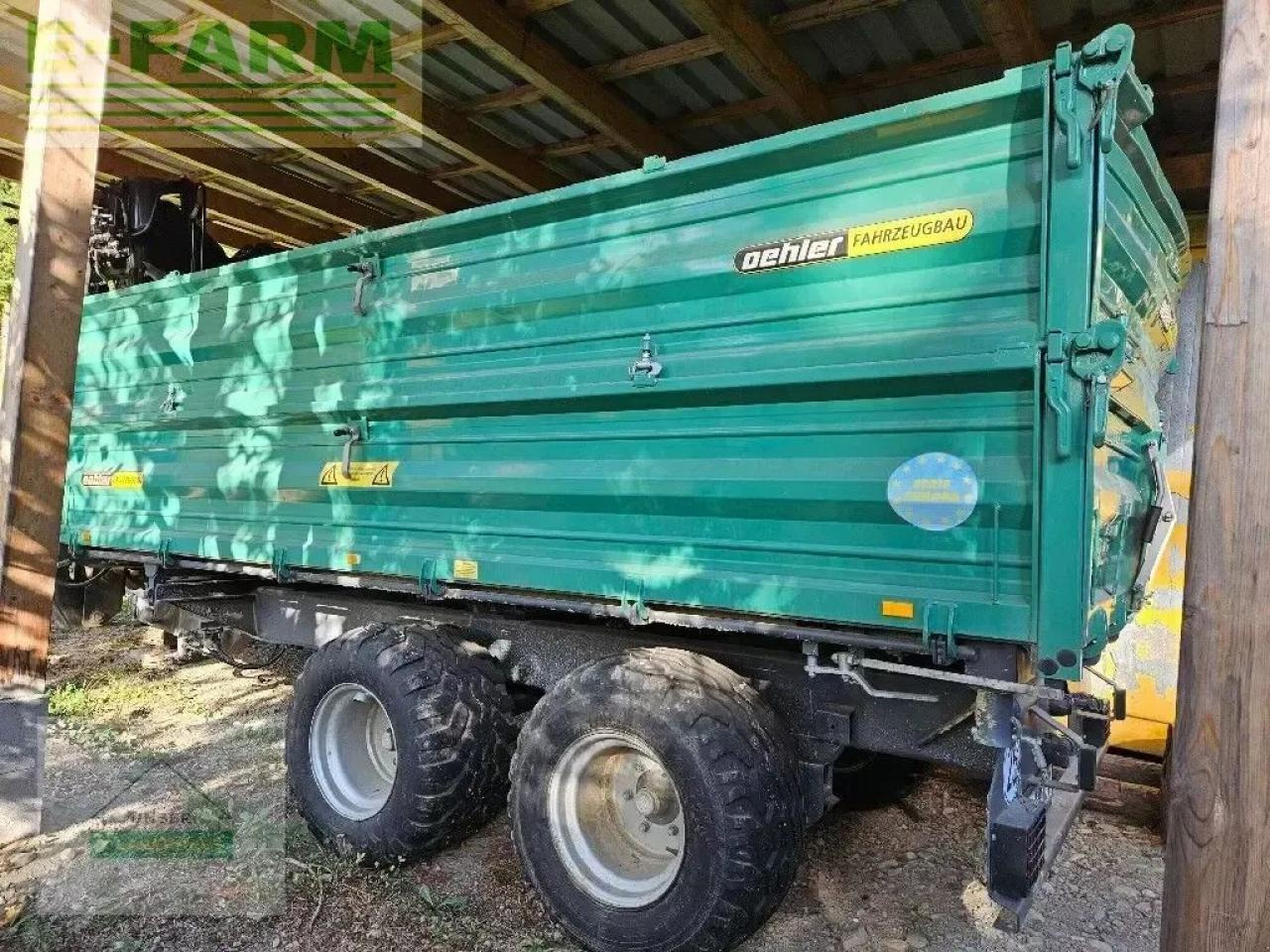 Oehler tdk 130 - Remolque volquete agrícola: foto 3 Oehler tdk 130 - Remolque volquete agrícola: foto 3