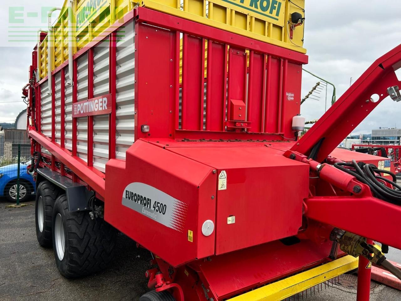 Pöttinger Ladewagen Europrofi 4500D - Remolque volquete agrícola: foto 3 Pöttinger Ladewagen Europrofi 4500D - Remolque volquete agrícola: foto 3