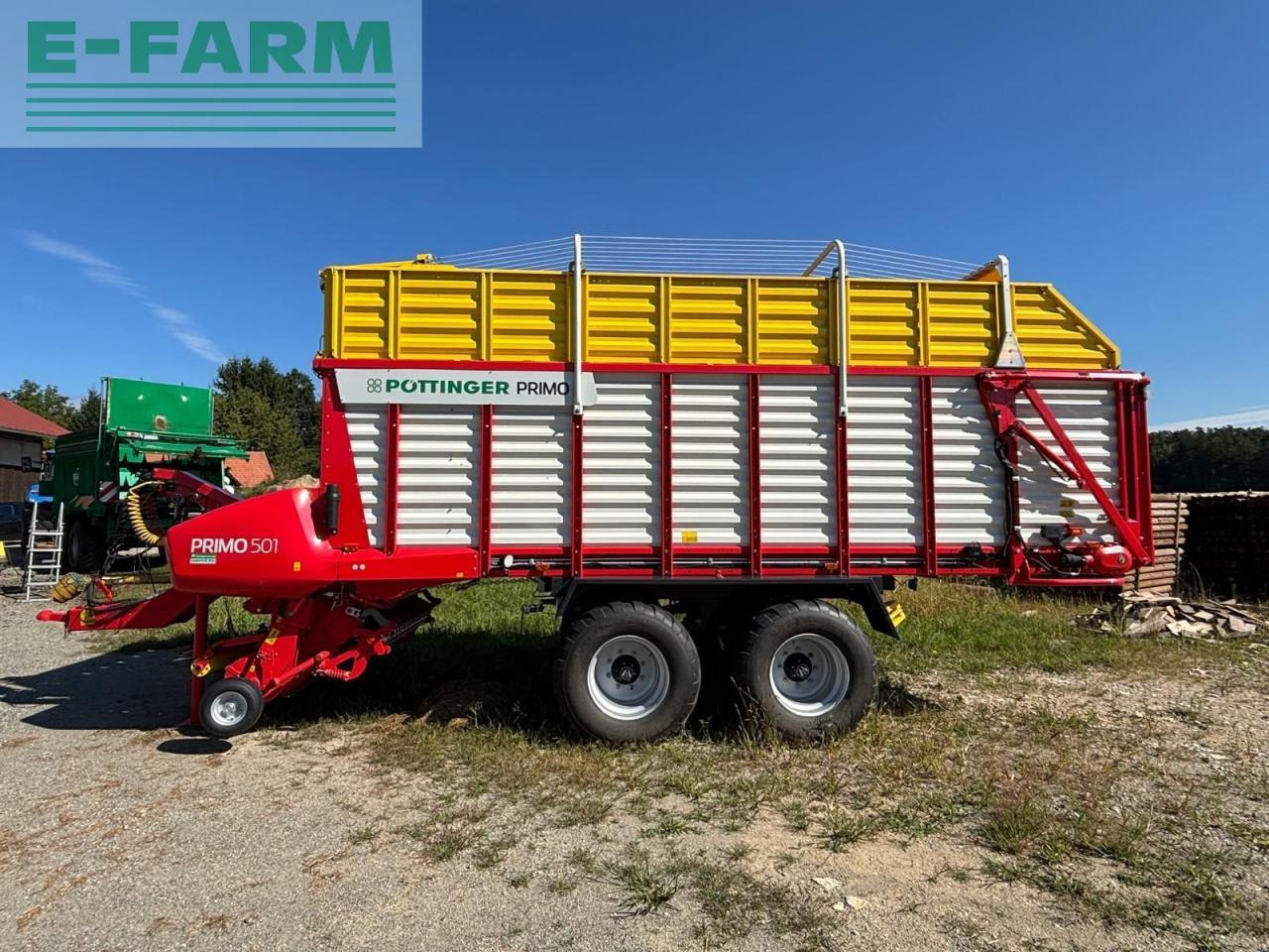 Pöttinger primo 501 - Remolque volquete agrícola: foto 4 Pöttinger primo 501 - Remolque volquete agrícola: foto 4