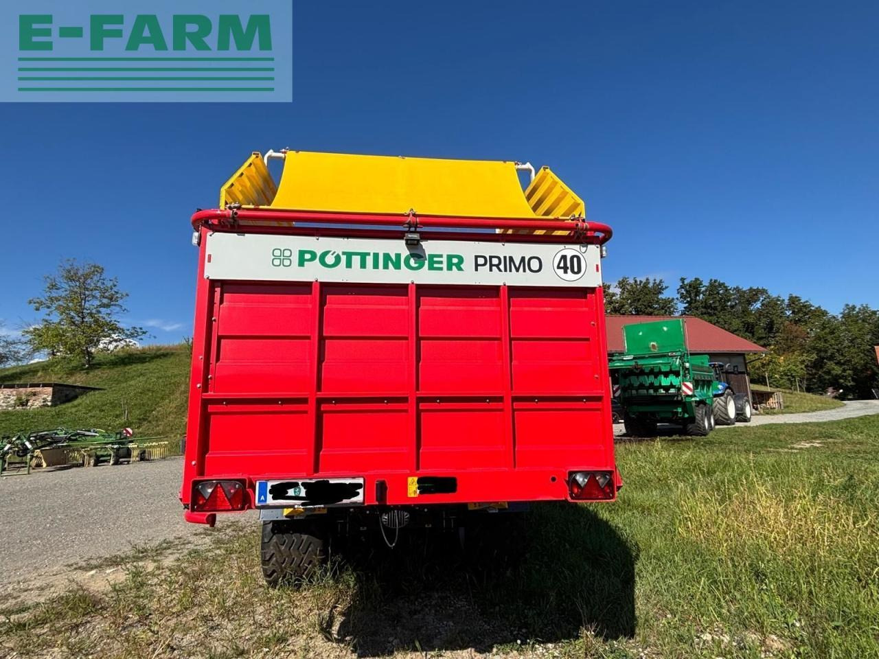 Pöttinger primo 501 - Remolque volquete agrícola: foto 3 Pöttinger primo 501 - Remolque volquete agrícola: foto 3