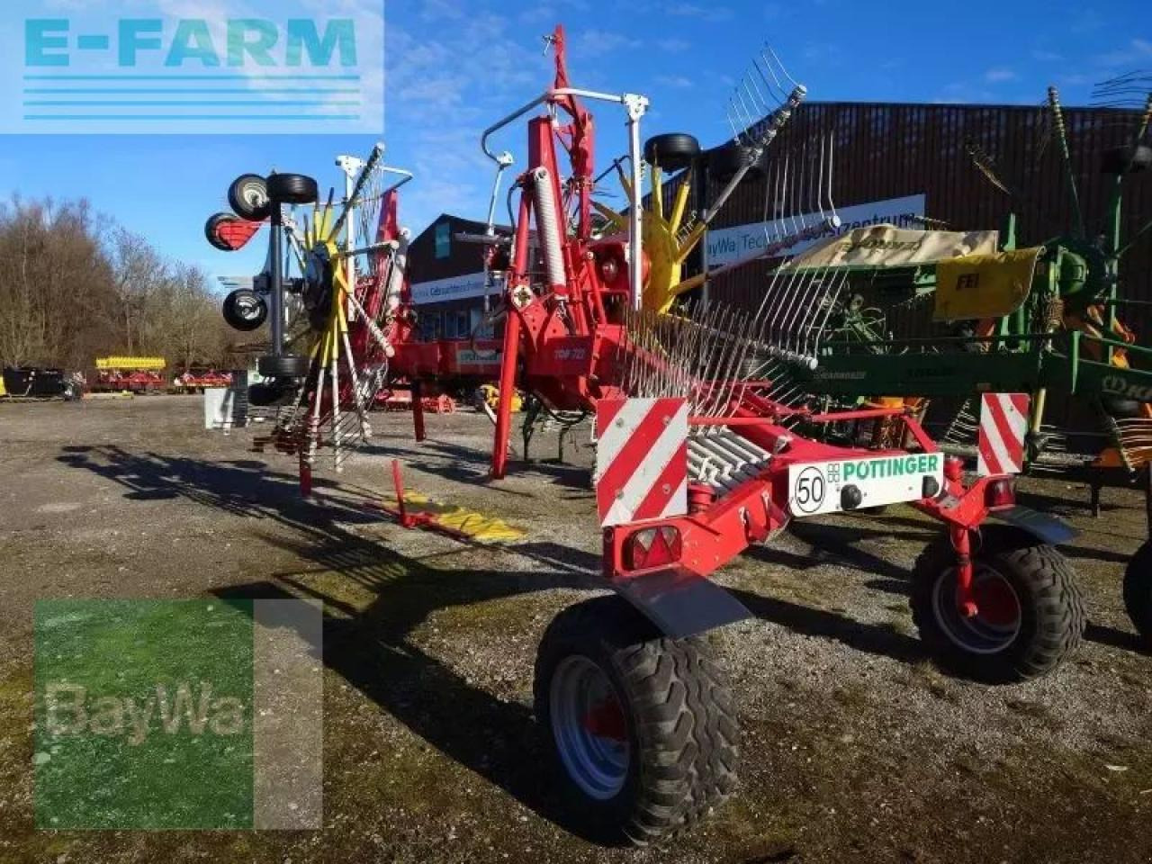 Pöttinger top 722 - Henificadora: foto 4 Pöttinger top 722 - Henificadora: foto 4